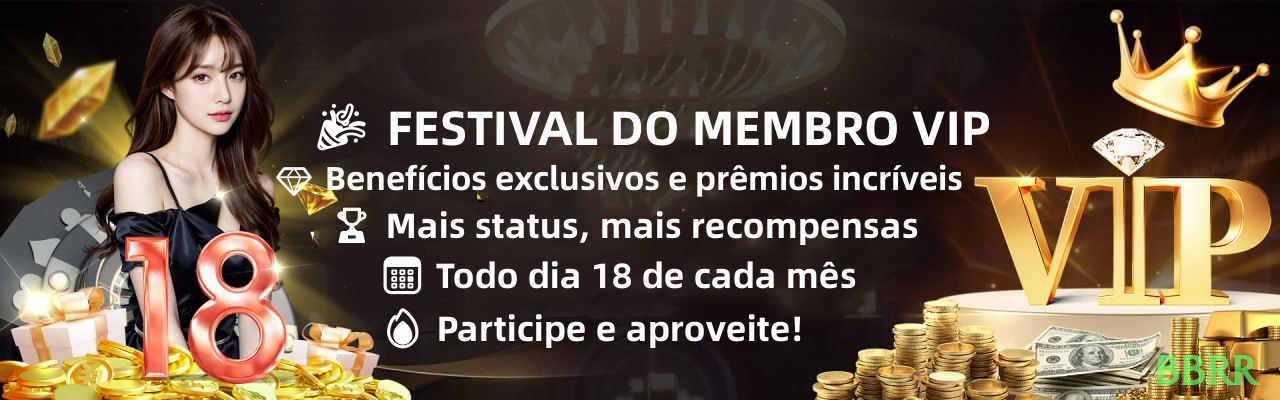 Programa VIP exclusivo da bbrr